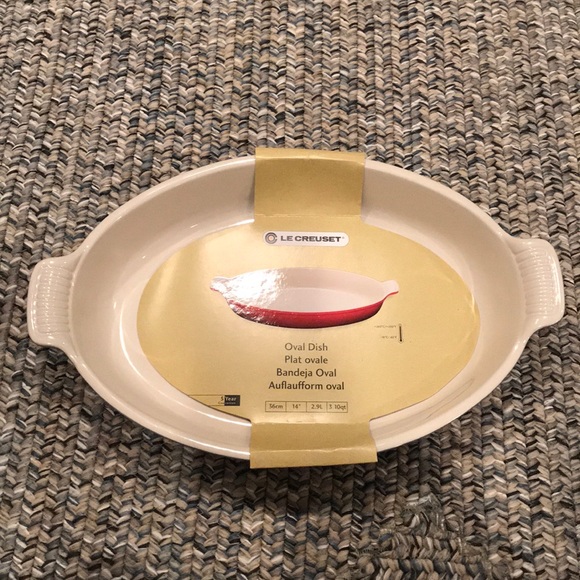 Le Creuset 3.10qt Oval Dish. Mineral Blue. New - Picture 2 of 5